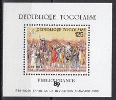 TOGO Block 337,unused - Franse Revolutie