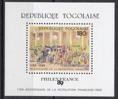 TOGO Block 338,unused - Révolution Française