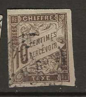 1893 USED French Colonies Postage Due Mi 16 . - Portomarken