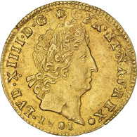 Monnaie, France, Louis XIV, Louis D'or Aux 8 L Et Aux Insignes, 1701, Lille - 1643-1715 Louis XIV Le Grand