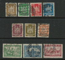 ● GERMANIA REICH 1924 /27 ֍ Aquila + Vedute ● N.  348 . .  Usati ● Cat. ? € ● Lotto N. 3394 ● - Used Stamps