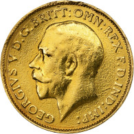 Grande-Bretagne, George V, 1/2 Sovereign, 1913, Or, TTB, KM:819 - 1/2 Sovereign