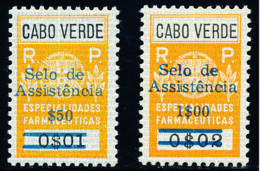 Cabo Verde - 1970 - Charaty Tax / Especialidades Farmacêuticas - MNH - Cap Vert