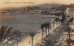 R133233 Cannes. La Croisette. Le Mont Chevalier. J. Gilletta. No 412. B. Hopkins - World