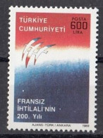 TURKEY 2861,unused - Franz. Revolution