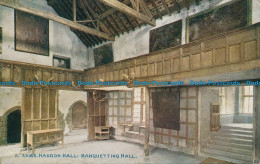 R132661 Haddon Hall. Banqueting Hall. Photochrom. Celesque. No A.33165. 1911 - World