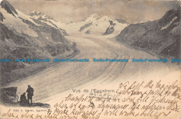 R133305 Vue D L Eggishorn. E. Cathrein. 1901 - World