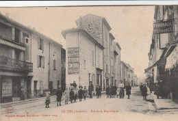 Le Teil , Rue De La République - Le Teil