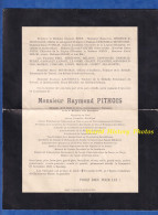 Document De 1929 - EPERNAY / CHALONS Sur MARNE - Raymond PITHOIS Négociant En Vin Confrérie Tonnelier Brasseur - Décès