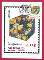 Monaco  2006  Mi.Nr. 2799 , EUROPA CEPT / Integration - Maximum Card - Stempel Monaco 05.Mai 2006 - 2006