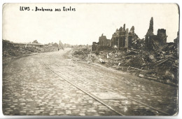 LENS - Boulevard Des Ecoles - CARTE PHOTO - Lens