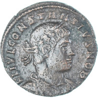 Monnaie, Constance II, Follis, 332-333, Arles, TTB+, Bronze, RIC:367 - The Christian Empire (307 AD Tot 363 AD)