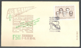 .Yugoslavia, 1961-09-01, Croatia, Zagreb, Conference Exibition, Special Postmark & Cover - Other & Unclassified