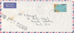 Kiribati Air Mail Cover Sent To England Single Franked MAP - Kiribati (1979-...)