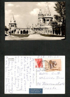 HUNGARY  VINTAGE REAL PHOTO HALASZBASTYA USED AIRMAIL POSTCARD TO CANADA (65/VI/20) (PC-234) - Hongarije