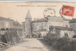 La Pacaudière , Ruine Du Château De Villozon - La Pacaudiere