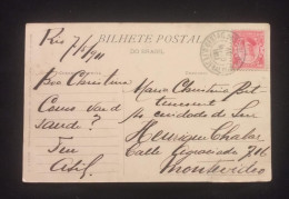 C) 1911. BRAZIL. INTERNAL MAIL. EDUARDO WANDENKOLK STAMP. XF - Otros & Sin Clasificación