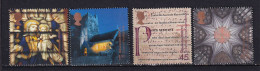 229 GRANDE BRETAGNE 2000 - Y&T 2207/10 - Millenaire Esprit Et Foi Vitrail Eglise Cathedral - Neuf **(MNH) Sans Charniere - Unused Stamps