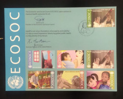 C) 2009. UNITED STATES. FDC. MULTIPLE STAMPS FOR THE IMPROVEMENT OF HEALTH. XF - Other & Unclassified