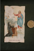 Image Religieuse - Coeur Sacré Marguerite Marie Alacoque - Holy Card 1922 - Images Religieuses