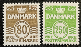 DENMARK  - MNG -  1985 - # 821/822 - Unused Stamps