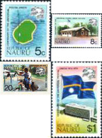 44749 MNH NAURU 1974 CENTENARIO DE LA UNION POSTAL UNIVERSAL - Nauru
