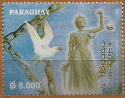 Paraguay - 2005 Investigation Commission "Truth & Justice" On The Violation Of Human Rights -  Complete Set - MNH - Paraguay