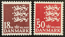 DENMARK  - MNG -  1985 - # 826/827 - Unused Stamps