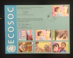 C) 2009. UNITED STATES. FDC. MULTIPLE STAMPS FOR THE IMPROVEMENT OF HEALTH. XF - Autres & Non Classés