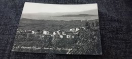 CARTOLINA S. ARCANGELO- PANORAMA E LAGO TRASIMENO- VERA FOTOGRAFIA- VIAGGIATA ANNI 60 - Perugia