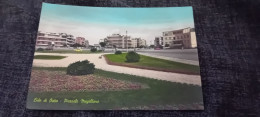 CARTOLINA LIDO DI OSTIA- PIAZZALE MAGELLANO- ANNI 60- VERA FOTOGRAFIA NON VIAGGIATA - Autres & Non Classés