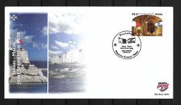 2014 Joint Malta And Israel, FDC MALTA WITH 1 STAMP: Relationship - Gemeinschaftsausgaben