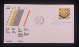 C) 1972. CANADA. FDC. MULTIPLE INTERNATIONAL CONFERENCES. XF - Unclassified