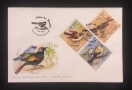 C) 2002. VIET NAM. FDC. MULTIPLE BIRD PAINT STAMPS. XF - Autres & Non Classés