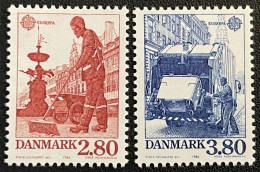 DENMARK  - MNG -  1986 - # 881/882 - Ungebraucht