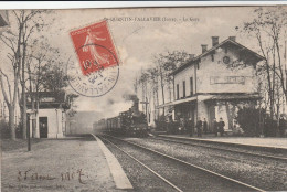 Saint Quentin De Fallavier , Le Train En Gare - Autres & Non Classés