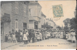 POUILLY-sous-CHARLIEU - Route De Roanne - Charlieu