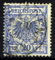 D-REICH K A Nr 48a Zentrisch Gestempelt X23186E - Oblitérés