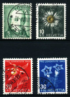 SCHWEIZ PRO JUVENTUTE Nr 424-427 Gestempelt X4C9952 - Used Stamps