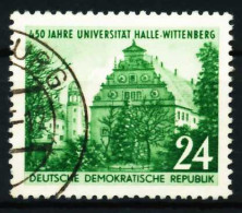 DDR 1952 Nr 318XII Gestempelt X5EF7D6 - Oblitérés