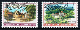 LIECHTENSTEIN 1996 Nr 1126-1127 Gestempelt SA19216 - Gebruikt