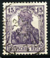 D-REICH GERMANIA Nr 101a Gestempelt X68722E - Gebruikt