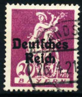 D-REICH INFLA Nr 122 Zentrisch Gestempelt X692792 - Used Stamps