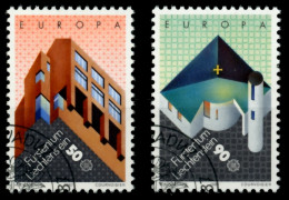 LIECHTENSTEIN 1987 Nr 916-917 Gestempelt SB4A0AA - Gebraucht