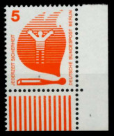 BERLIN DS UNFALLV Nr 402 Postfrisch ECKE-URE X702E9E - Unused Stamps