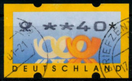 BRD ATM 1999 Nr 3-2-0040 Gestempelt X9740B2 - Automaatzegels [ATM]