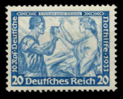 DEUTSCHES REICH 1933 Nr 505A Ungebraucht ATTEST X6DA5BA - Ungebraucht