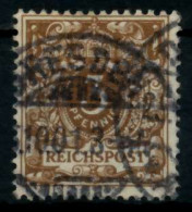 D-REICH KRONE ADLER Nr 45a Gestempelt Gepr. X72708A - Used Stamps