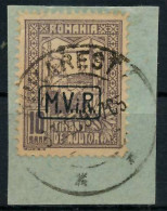 BES 1WK D-MV RUMÄNIEN Nr K4 Zentrisch Gestempelt Briefstück X7792DE - Bezetting 1914-18