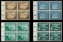 3. REICH 1939 Nr 702-713 Postfrisch VIERERBLOCK X77D55A - Nuevos